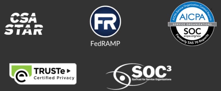 Third-party security certifications