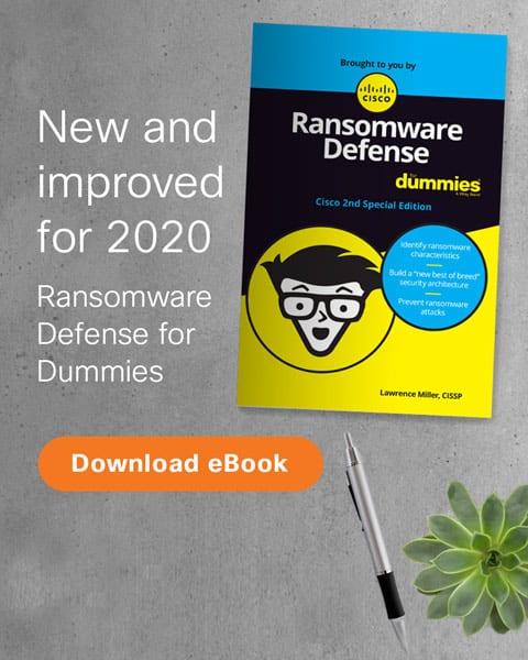 Ransomware Defense for Dummies book